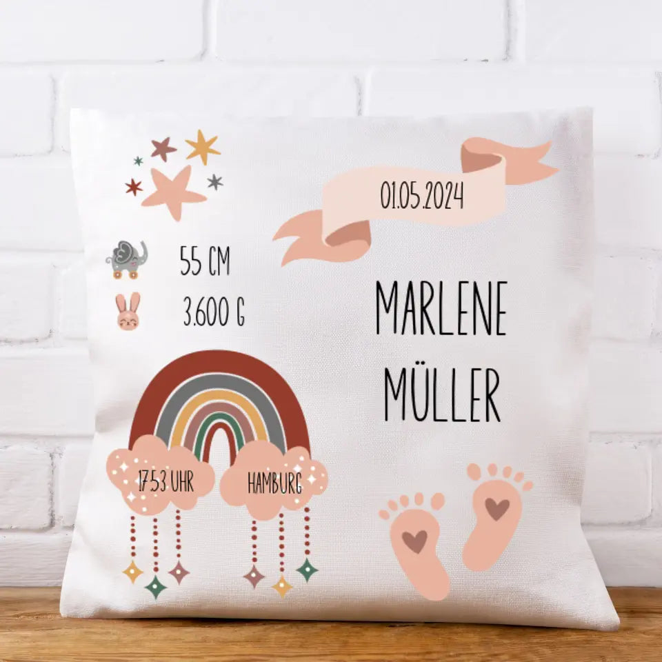 Kissen "Baby Boho girl"