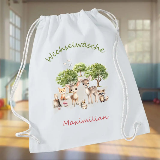 Beutel Wechselwäsche - Waldtiere