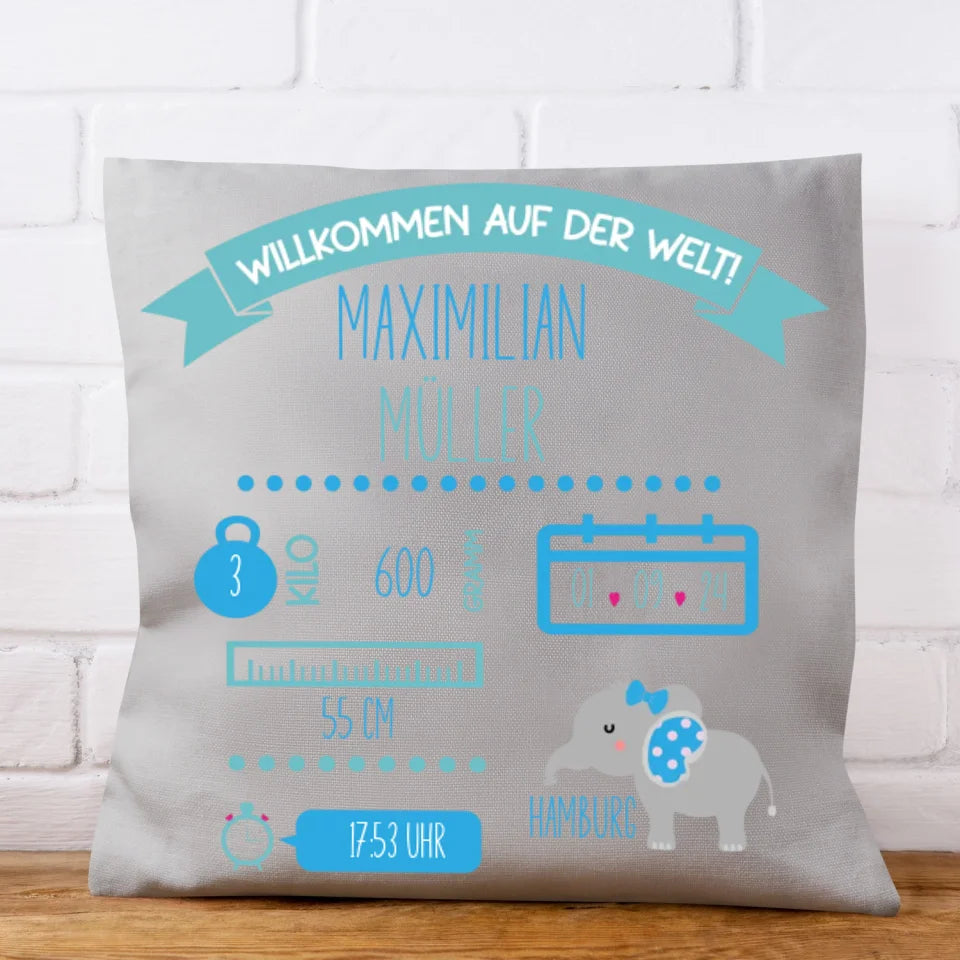 Kissen "Baby Elefant boy"