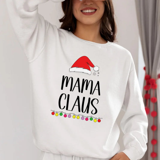 Weihnachten Pullover - Familie Claus