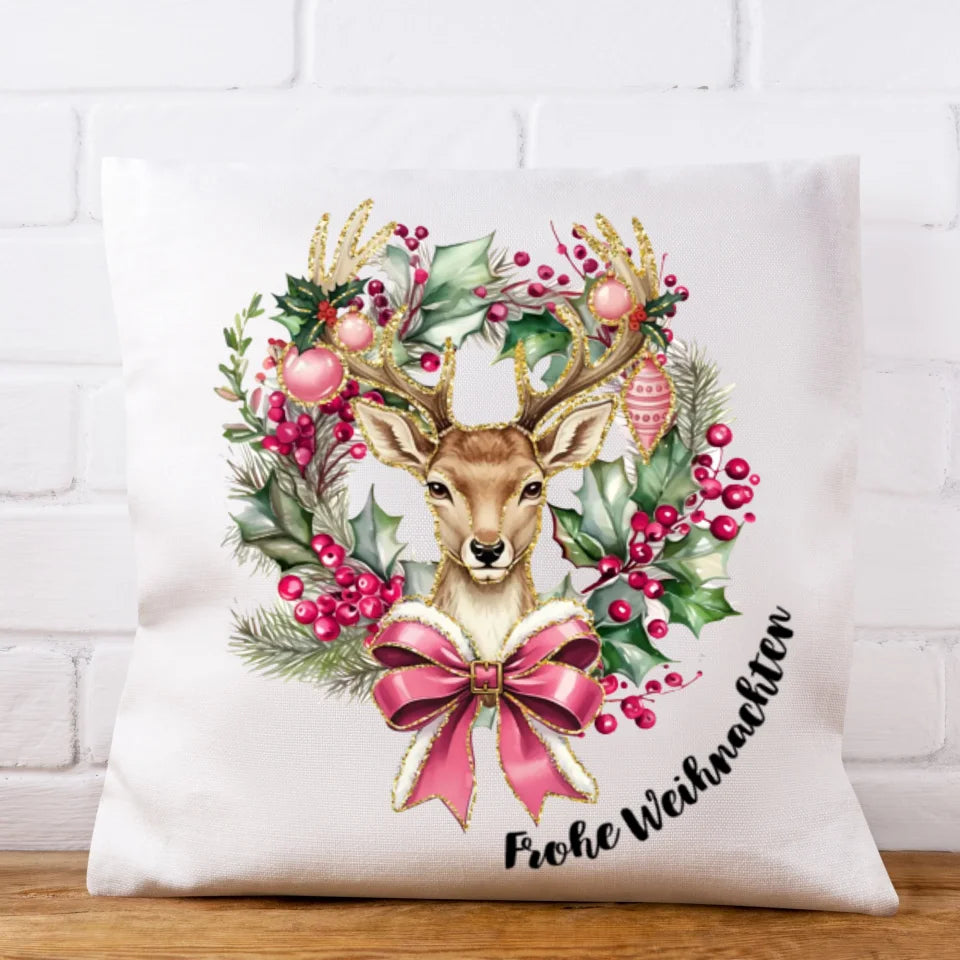 Weihnachten Kissen "Rentier"