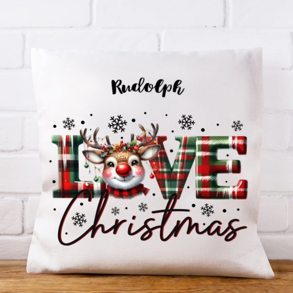 Weihnachten Kissen "Love Christmas"