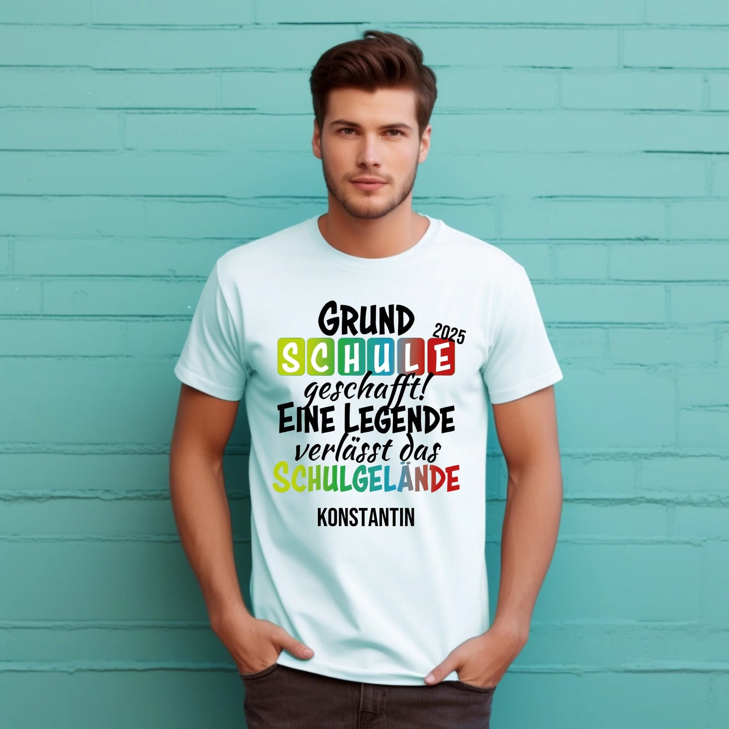 Kindershirt - Grundschule geschafft - Legende