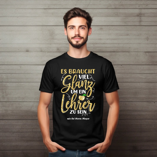 Herrenshirt "Lehrerglanz"