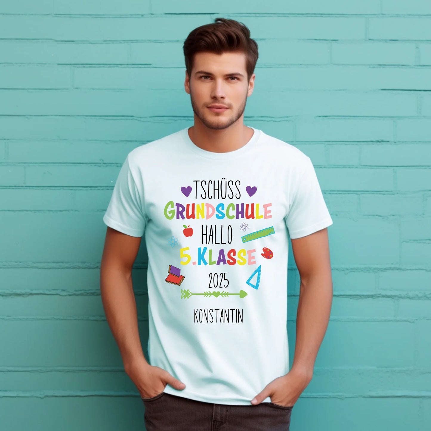 Kindershirt - Tschuess Grundschule