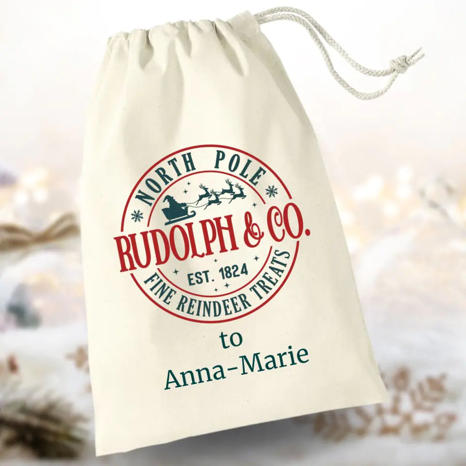 Weihnachten Geschenkbeutel "Rudolph"