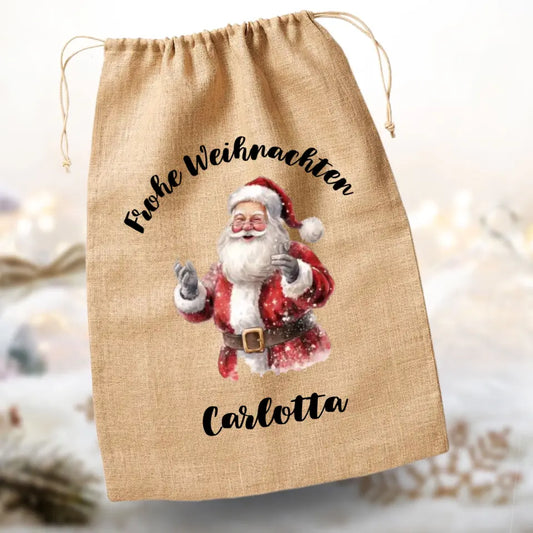 Geschenkbeutel - Weihnachtsmann