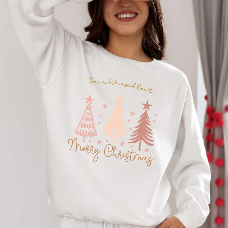Damen Pullover Weihnachten "Weihnachtsbaumliebe"