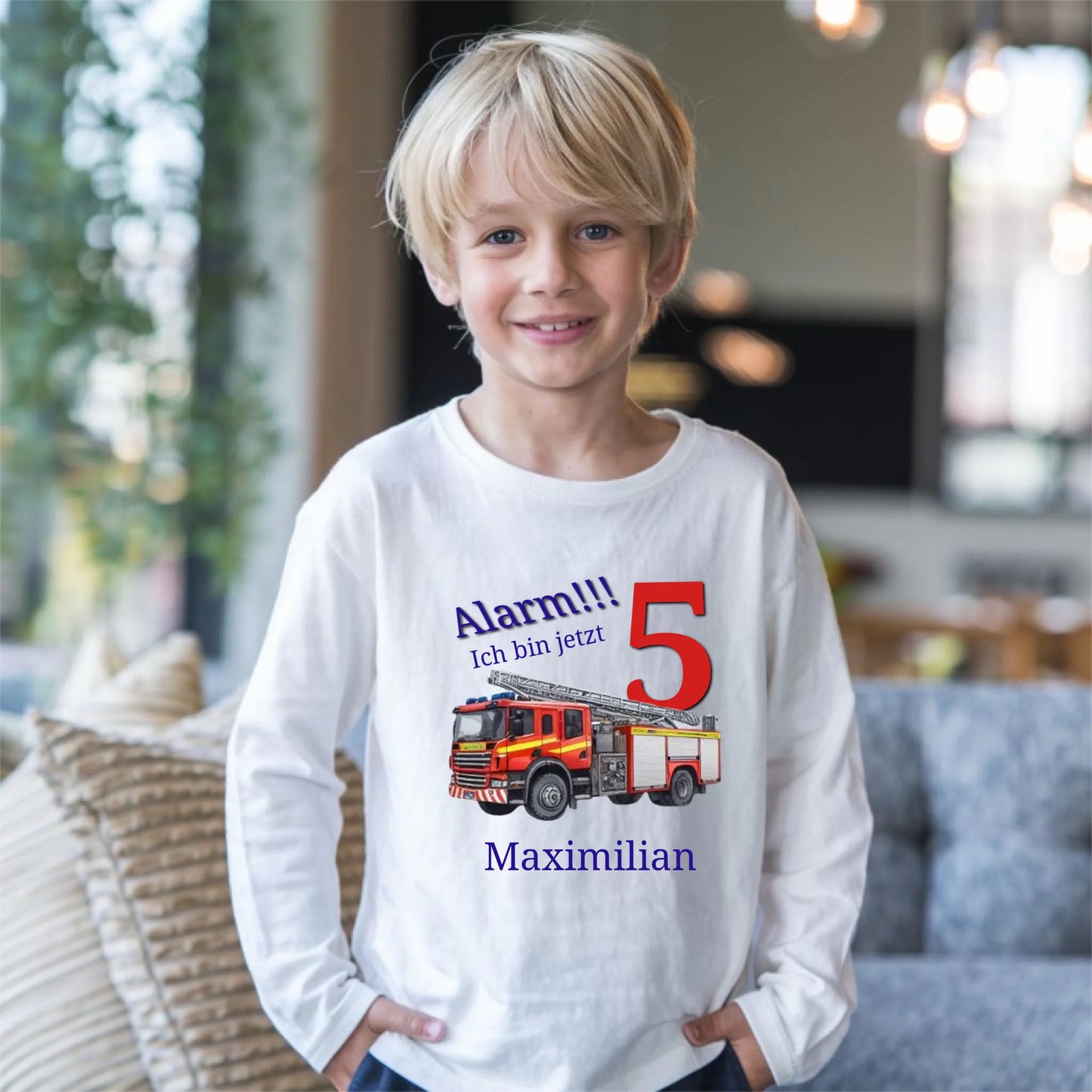 33.Boy White Gildan 18000b Mockup