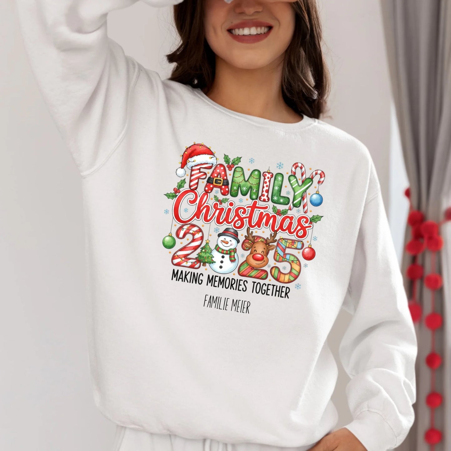 Weihnachten Pullover - Familie 2025