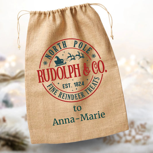 Weihnachten Geschenkbeutel "Rudolph"
