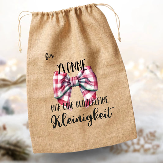 Weihnachten Geschenkbeutel "Kleinigkeit"