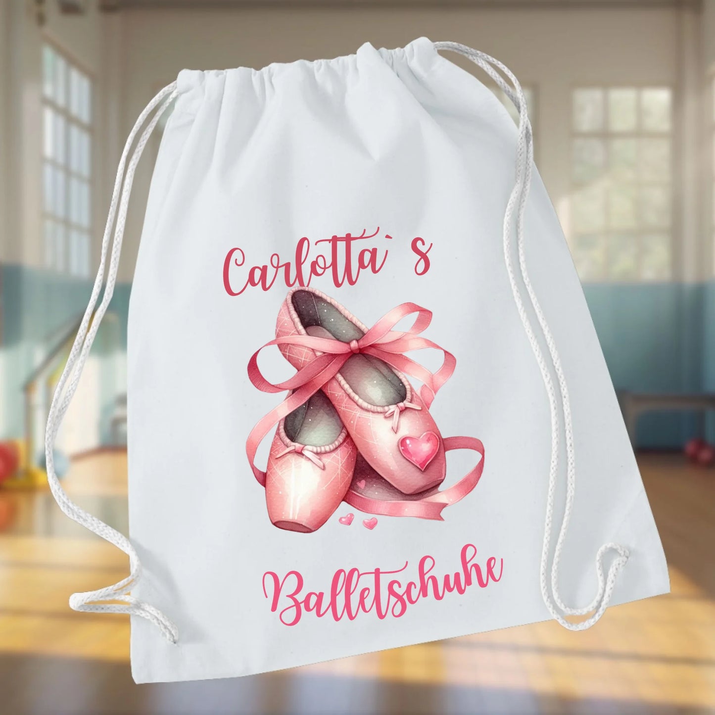 Gym Beutel "Ballettschuhe"