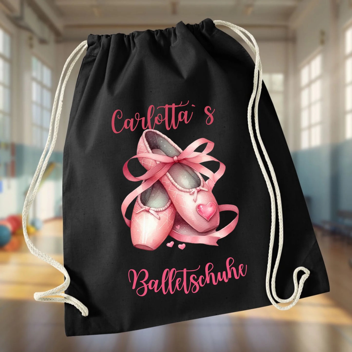 Gym Beutel "Ballettschuhe"