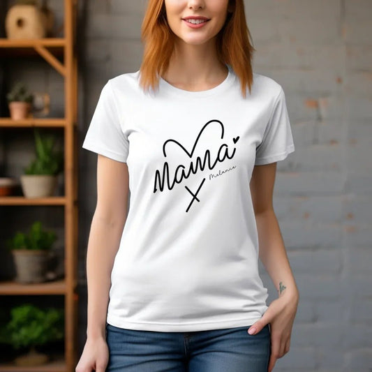 Damenshirt - Mama im Herz - Feewittchen