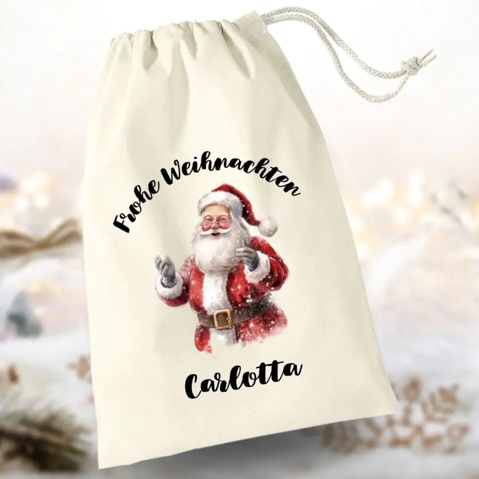 Geschenkbeutel - Weihnachtsmann - Feewittchen