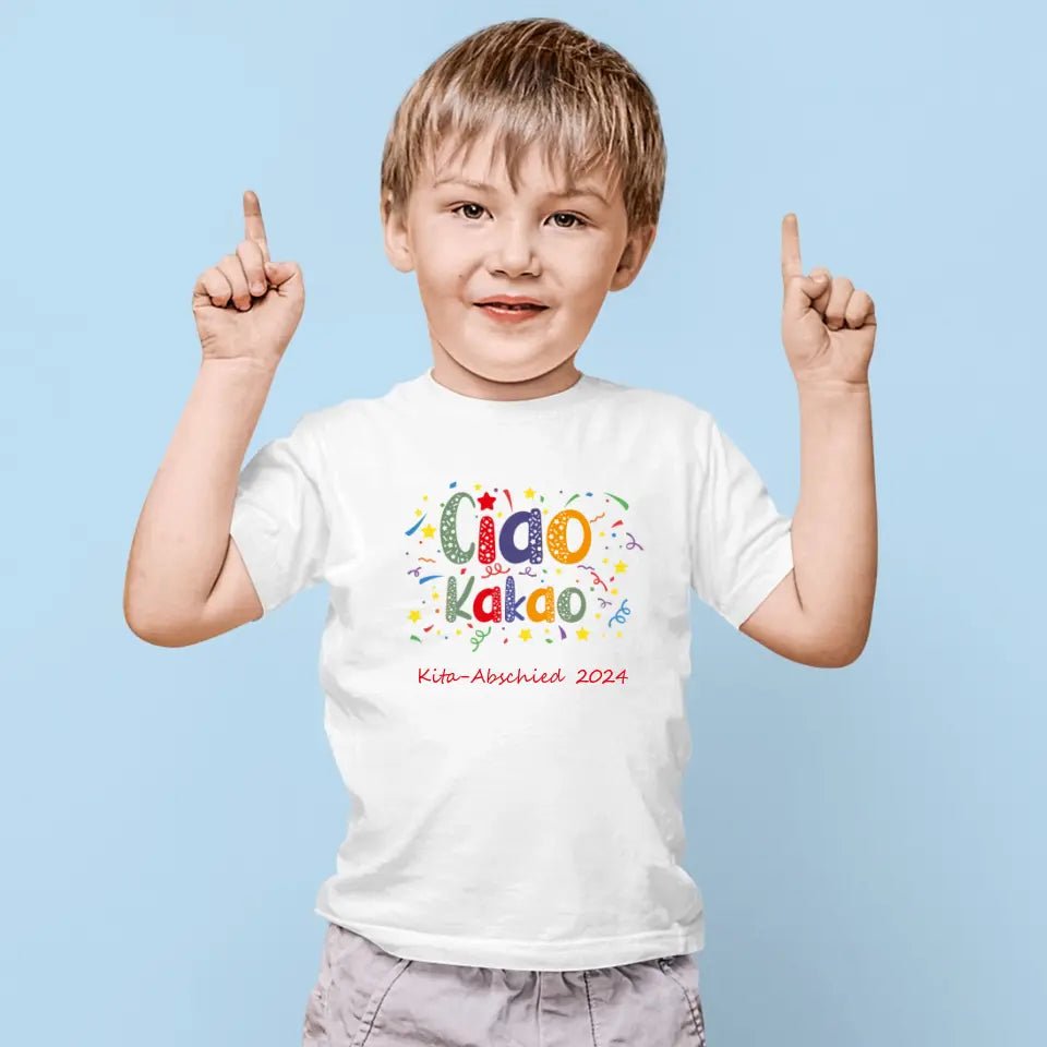 Kindershirt - Ciao Kakao bunt - Feewittchen