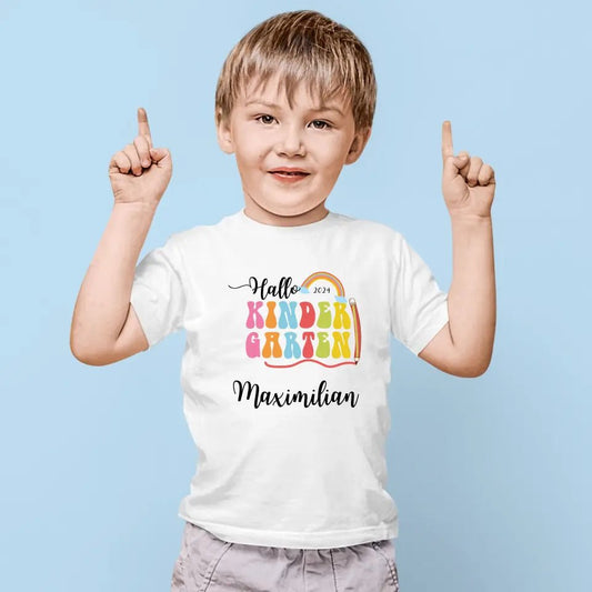 Kindershirt - Kindergarten farbig - Feewittchen