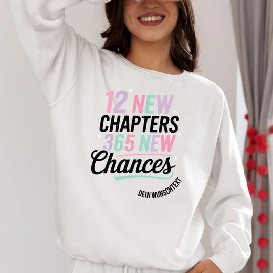 Pullover - Happy New Year - 12 New Chapters - Feewittchen